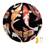 Watercolor Koi Carp Fish Pattern Print Basketball