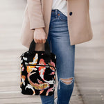Watercolor Koi Carp Fish Pattern Print Bible Tote Bag