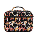 Watercolor Koi Carp Fish Pattern Print Briefcase Bible Bag