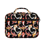 Watercolor Koi Carp Fish Pattern Print Briefcase Bible Bag