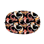 Watercolor Koi Carp Fish Pattern Print Car Side Mirror Covers