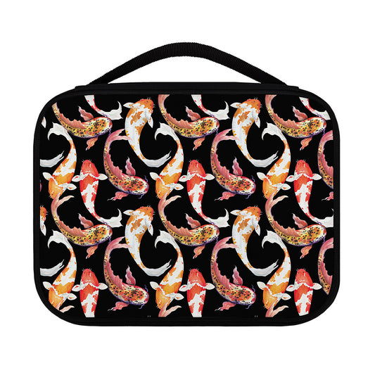 Watercolor Koi Carp Fish Pattern Print Classic Bible Case
