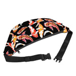Watercolor Koi Carp Fish Pattern Print Fanny Pack