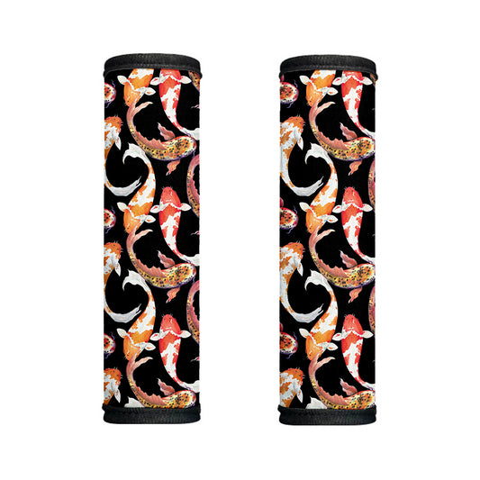 Watercolor Koi Carp Fish Pattern Print Handle Covers