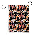 Watercolor Koi Carp Fish Pattern Print House Flag