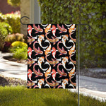 Watercolor Koi Carp Fish Pattern Print House Flag