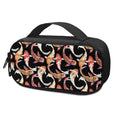 Watercolor Koi Carp Fish Pattern Print Portable Cooler Travel Case