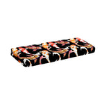 Watercolor Koi Carp Fish Pattern Print Piano Keyboard Cover