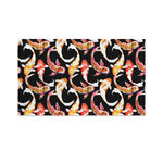 Watercolor Koi Carp Fish Pattern Print Polyester Flag