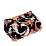 Watercolor Koi Carp Fish Pattern Print Rectangle Tissue Box Cover