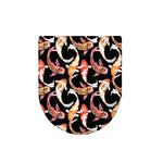 Watercolor Koi Carp Fish Pattern Print Toilet Lid Cover