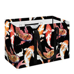 Watercolor Koi Carp Fish Pattern Print Utility Tote Bag
