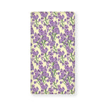 Watercolor Lavender Pattern Print Baby Crib Sheet