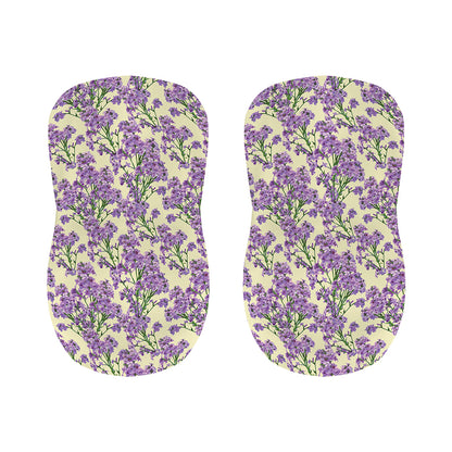 Watercolor Lavender Pattern Print Bar Stool Covers