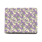 Watercolor Lavender Pattern Print Bifold Wallet