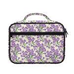 Watercolor Lavender Pattern Print Briefcase Bible Bag