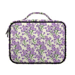 Watercolor Lavender Pattern Print Briefcase Bible Bag