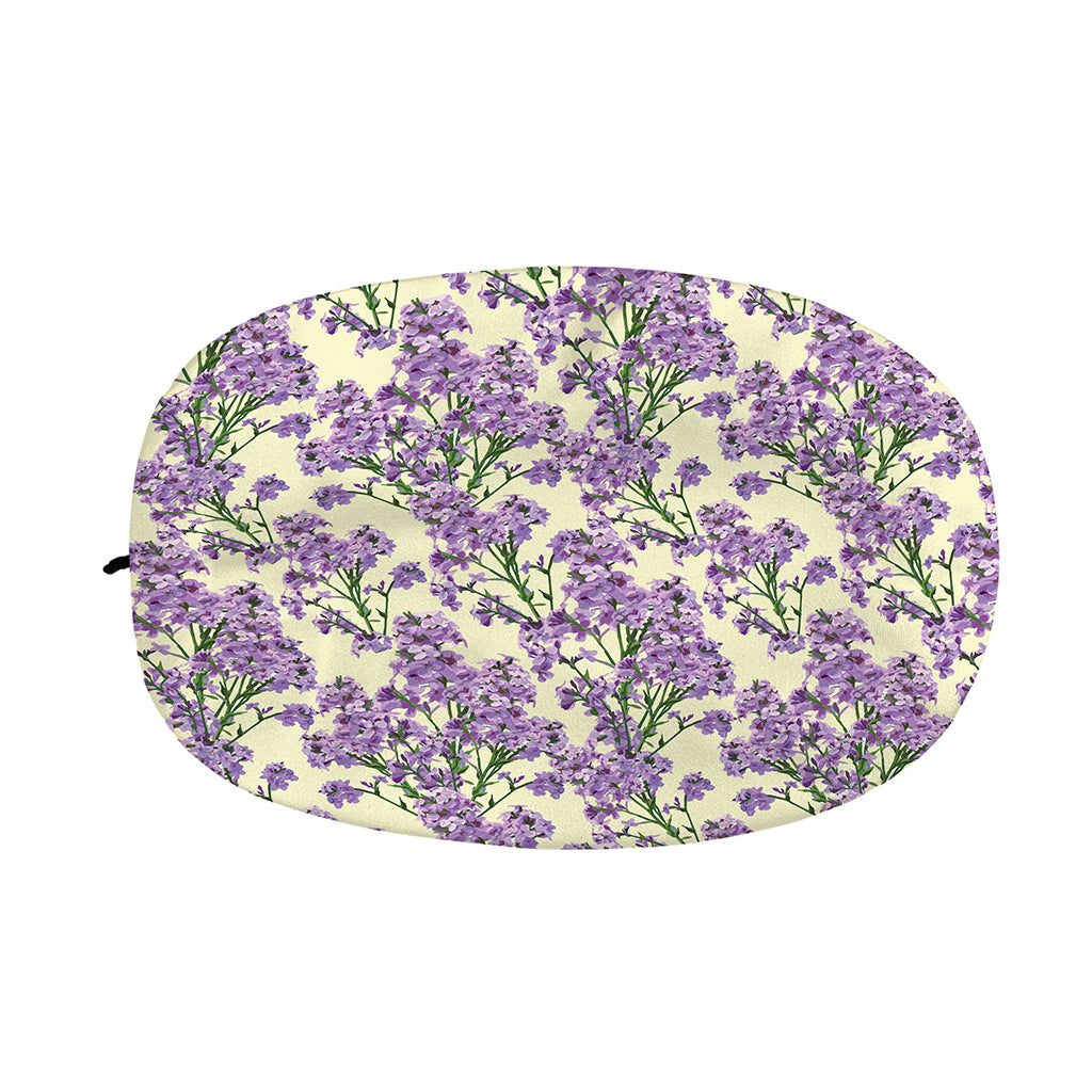 Watercolor Lavender Pattern Print Car Side Mirror Covers