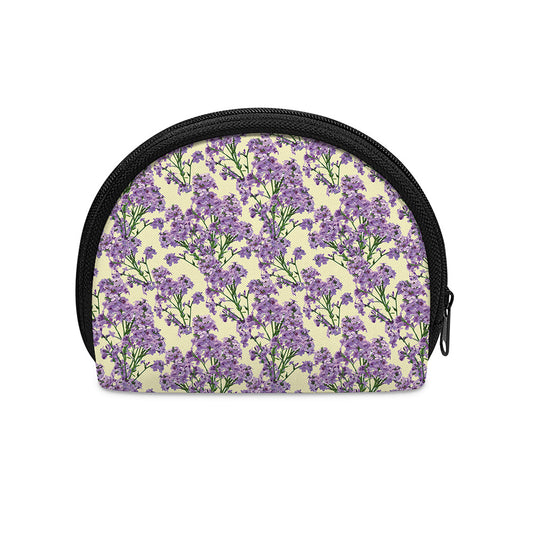 Watercolor Lavender Pattern Print Coin Purse