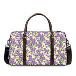 Watercolor Lavender Pattern Print Duffle Bag