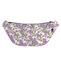 Watercolor Lavender Pattern Print Fanny Pack