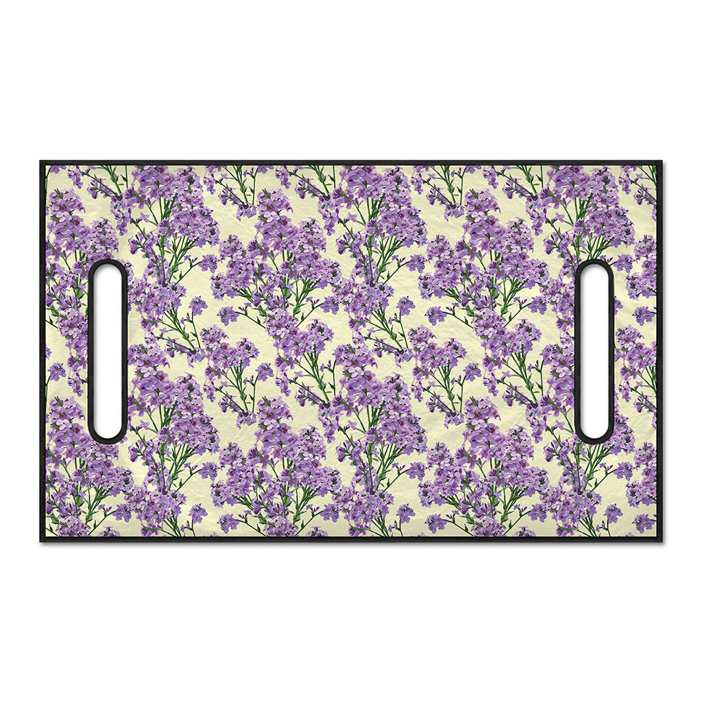 Watercolor Lavender Pattern Print Golf Cart Seat Cover