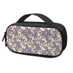 Watercolor Lavender Pattern Print Insulin Cooler Travel Case