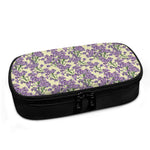 Watercolor Lavender Pattern Print Insulin Cooler Travel Case