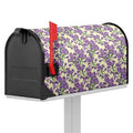 Watercolor Lavender Pattern Print Mailbox Cover
