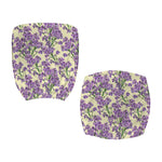 Watercolor Lavender Pattern Print Office Chair Cover