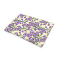 Watercolor Lavender Pattern Print Pet Cooling Mat Cover