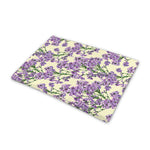 Watercolor Lavender Pattern Print Pet Cooling Mat Cover