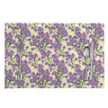 Watercolor Lavender Pattern Print Placemat