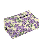 Watercolor Lavender Pattern Print Rectangle Tissue Box Cover