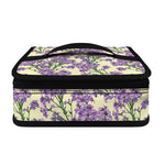 Watercolor Lavender Pattern Print Small Lunch Bag