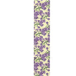 Watercolor Lavender Pattern Print Table Runner