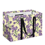 Watercolor Lavender Pattern Print Utility Tote Bag