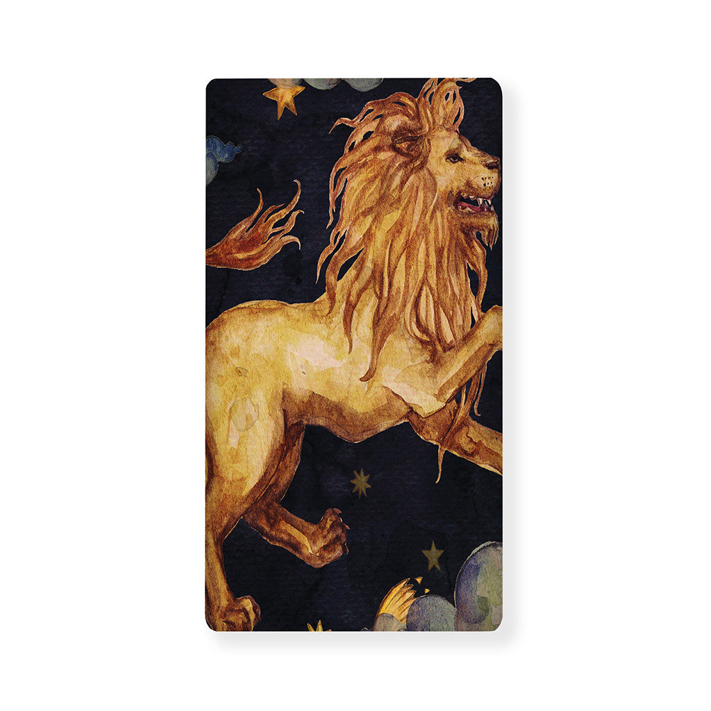 Watercolor Leo Zodiac Sign Print Baby Crib Sheet