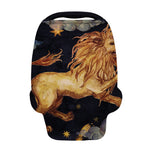 Watercolor Leo Zodiac Sign Print Baby Seat Cover