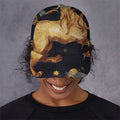 Watercolor Leo Zodiac Sign Print Baseball Cap