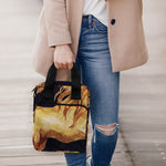 Watercolor Leo Zodiac Sign Print Bible Tote Bag