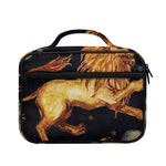 Watercolor Leo Zodiac Sign Print Briefcase Bible Bag