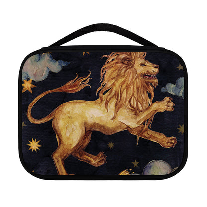 Watercolor Leo Zodiac Sign Print Classic Bible Case