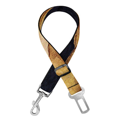 Watercolor Leo Zodiac Sign Print Dog Seat Belt