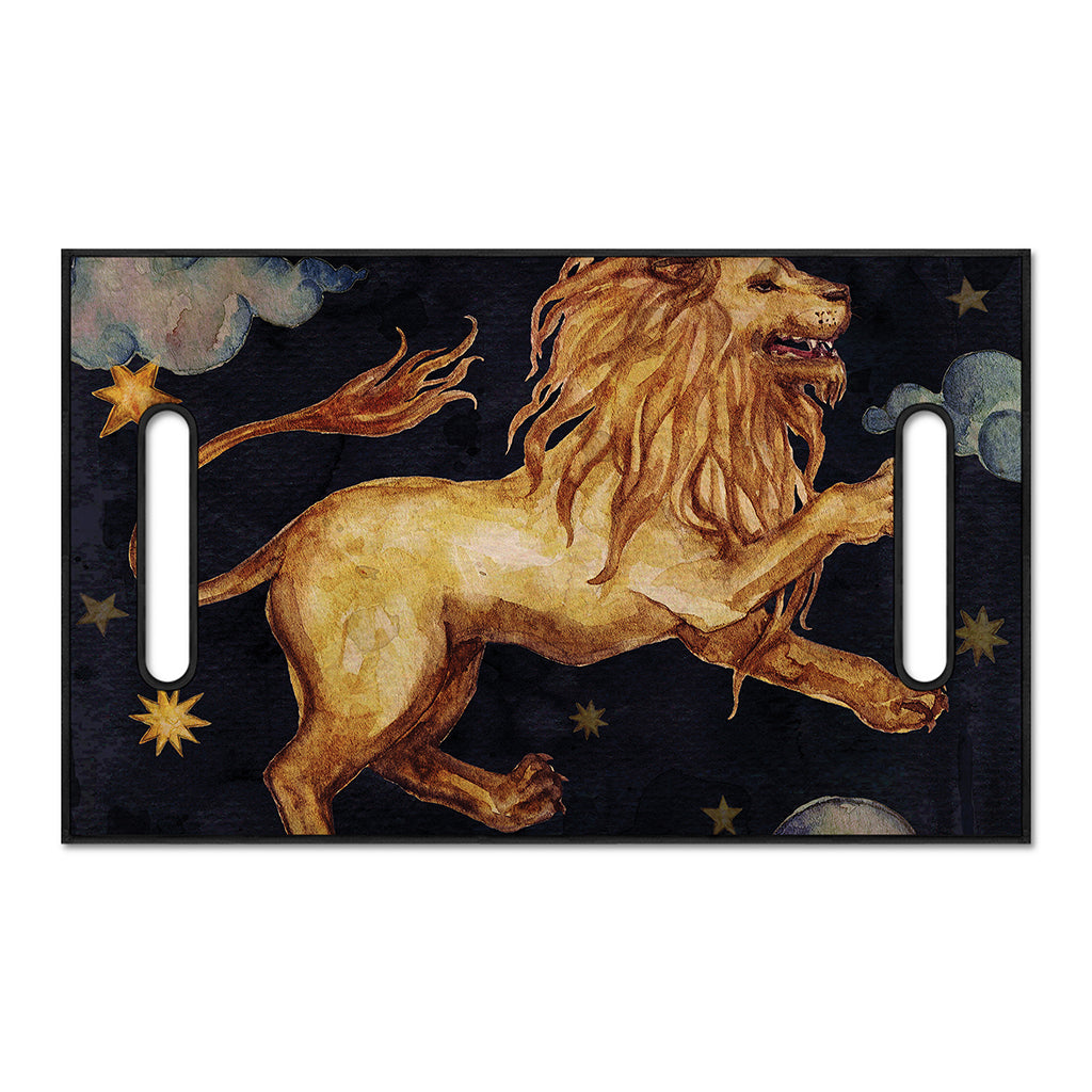 Watercolor Leo Zodiac Sign Print Golf Cart Seat Cover
