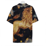 Watercolor Leo Zodiac Sign Print Hawaiian Shirt