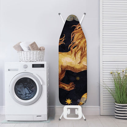 Watercolor Leo Zodiac Sign Print Ironing Board Cover