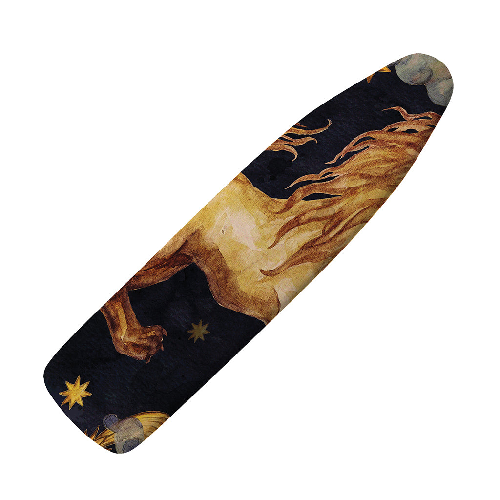 Watercolor Leo Zodiac Sign Print Ironing Board Cover