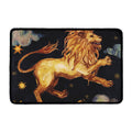 Watercolor Leo Zodiac Sign Print Kitchen Mat