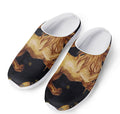 Watercolor Leo Zodiac Sign Print Mesh Casual Shoes
